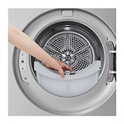 LGAI双变频热泵·觅境干衣机<br>Turbo速烘大容量10Kg 月夜银, 详细图, RH10X77V2N, thumbnail 15