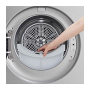 LGAI双变频热泵·觅境干衣机<br>Turbo速烘大容量10Kg 月夜银, 详细图, RH10X77VEN, thumbnail 15