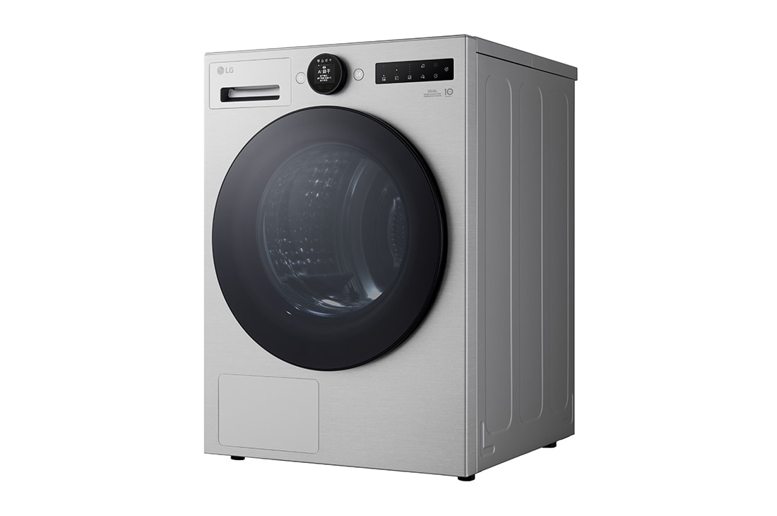 LGAI双变频热泵·觅境干衣机<br>Turbo速烘大容量10Kg 月夜银, 右侧, RH10X77VEN, thumbnail 8