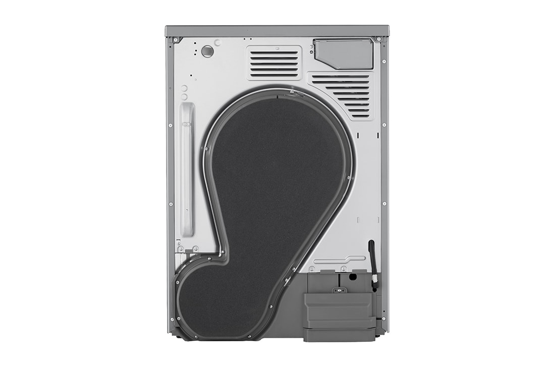 LGAI双变频热泵·觅境干衣机<br>Turbo速烘大容量10Kg 月夜银, 背面图, RH10X77VEN, thumbnail 13
