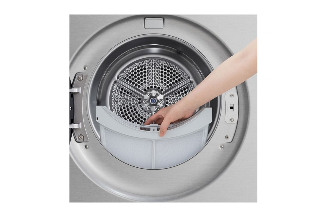 LGAI双变频热泵·觅境干衣机<br>Turbo速烘大容量10Kg 月夜银, 详细图, RH10X77VEN, thumbnail 15