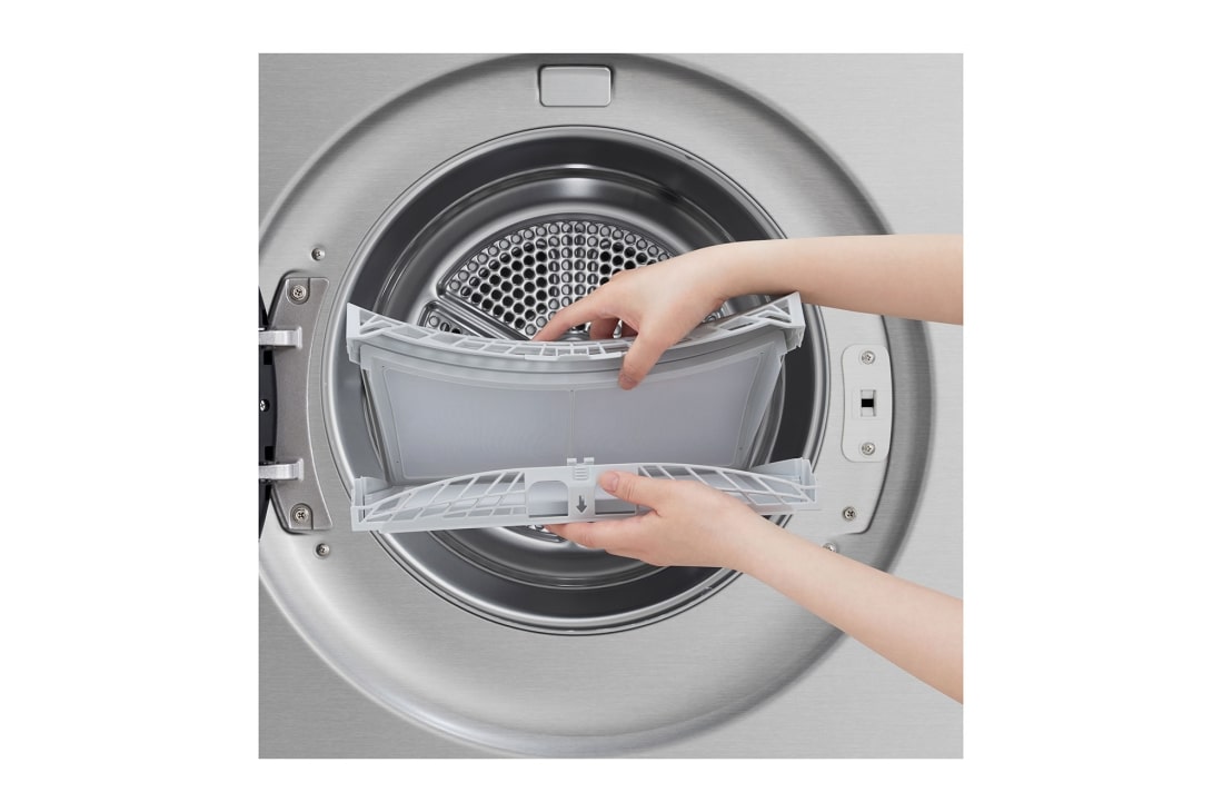 LGAI双变频热泵·觅境干衣机<br>Turbo速烘大容量10Kg 月夜银, 详细图, RH10X77VEN, thumbnail 16