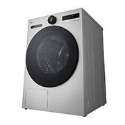 LGAI双变频热泵·觅境干衣机<br>Turbo速烘大容量10Kg 月夜银, 顶前视图, RH10X77VEN, thumbnail 11