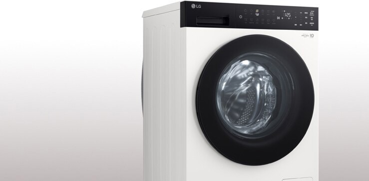 它显示了洗衣机的外观。