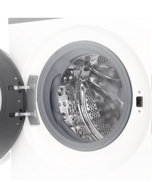 它显示了洗衣筒的内部细节。