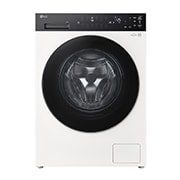 LG 6种智能手洗·觅境洗衣机 <br>纯平超薄 10Kg 晨露白, 正面, FLM10Y2CE, thumbnail 1