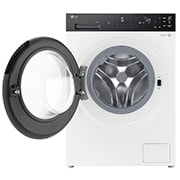 LG 6种智能手洗·觅境洗衣机 <br>纯平超薄 10Kg 晨露白, 正面打开, FLM10Y2CE, thumbnail 2