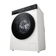 LG 6种智能手洗·觅境洗衣机 <br>纯平超薄 10Kg 晨露白, 仰视, FLM10Y2CE, thumbnail 10