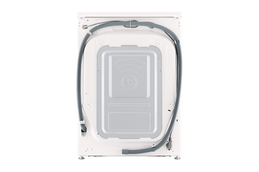 LG 6种智能手洗·觅境洗衣机 <br>纯平超薄 10Kg 晨露白, 背面, FLM10Y2CE, thumbnail 12