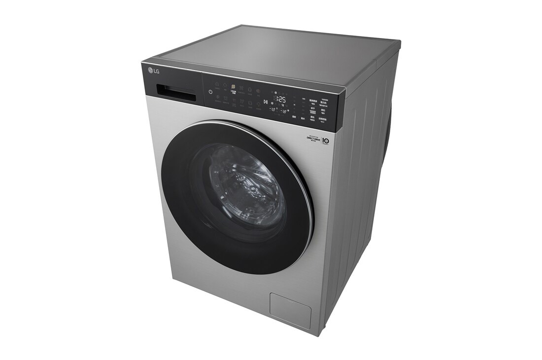 LG人工智能·觅境洗衣机 <br>极简超薄  10Kg月夜银, 俯视, FY10EK2E, thumbnail 9