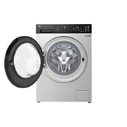 LG人工智能·觅境洗衣机 <br>极简超薄 360°速净喷淋  12Kg月夜银, 正面打开, FF12EK2E, thumbnail 2