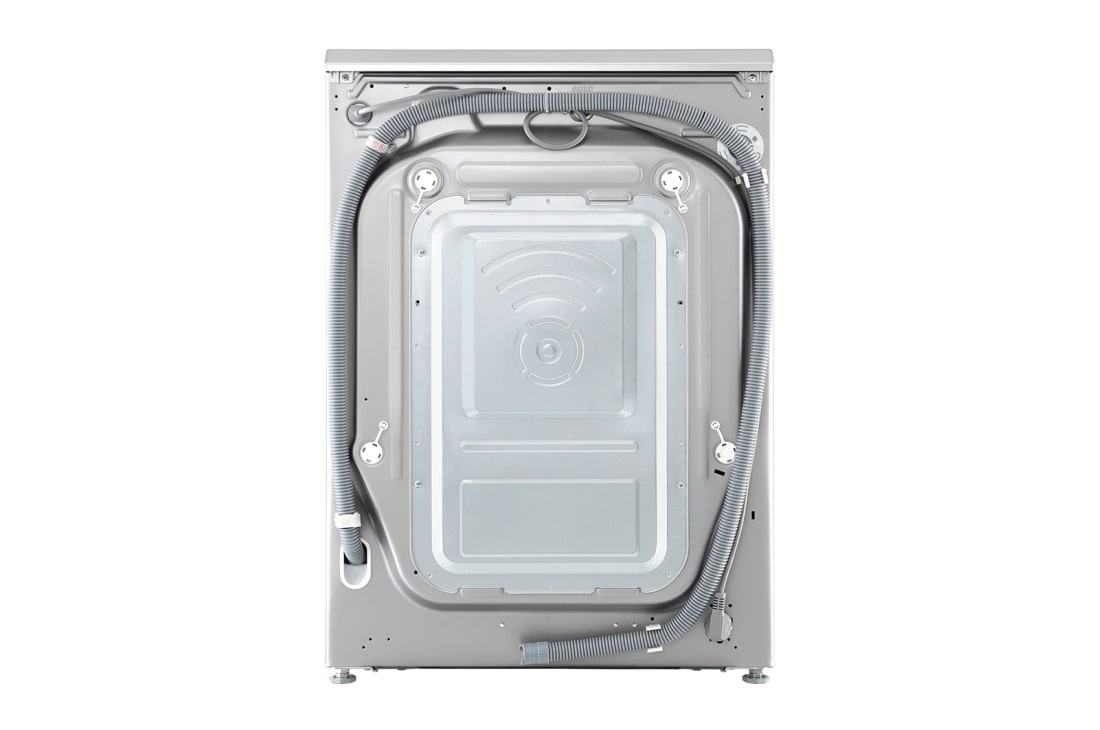 LG人工智能·觅境洗衣机 <br>极简超薄 360°速净喷淋  12Kg月夜银, 背面, FF12EK2E, thumbnail 12