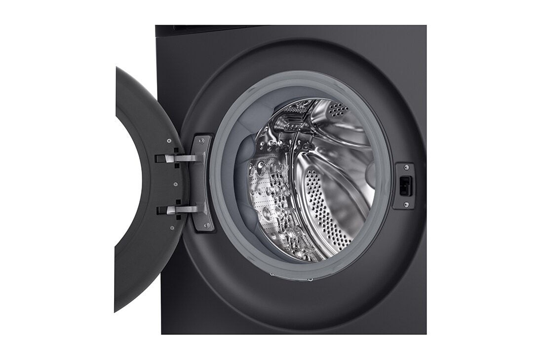 LG人工智能·觅境洗衣机 <br>极简超薄 360°速净喷淋  12Kg暮云黑, 滚筒详细图, FF12DK2E, thumbnail 5