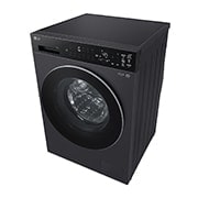 LG人工智能·觅境洗衣机 <br>极简超薄 360°速净喷淋  12Kg暮云黑, 俯视, FF12DK2E, thumbnail 9