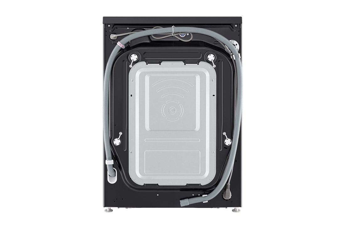 LG人工智能·觅境洗衣机 <br>极简超薄 360°速净喷淋  12Kg暮云黑, 背面, FF12DK2E, thumbnail 12