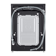 LG人工智能·觅境洗衣机 <br>极简超薄 360°速净喷淋  12Kg暮云黑, 背面, FF12DK2E, thumbnail 12