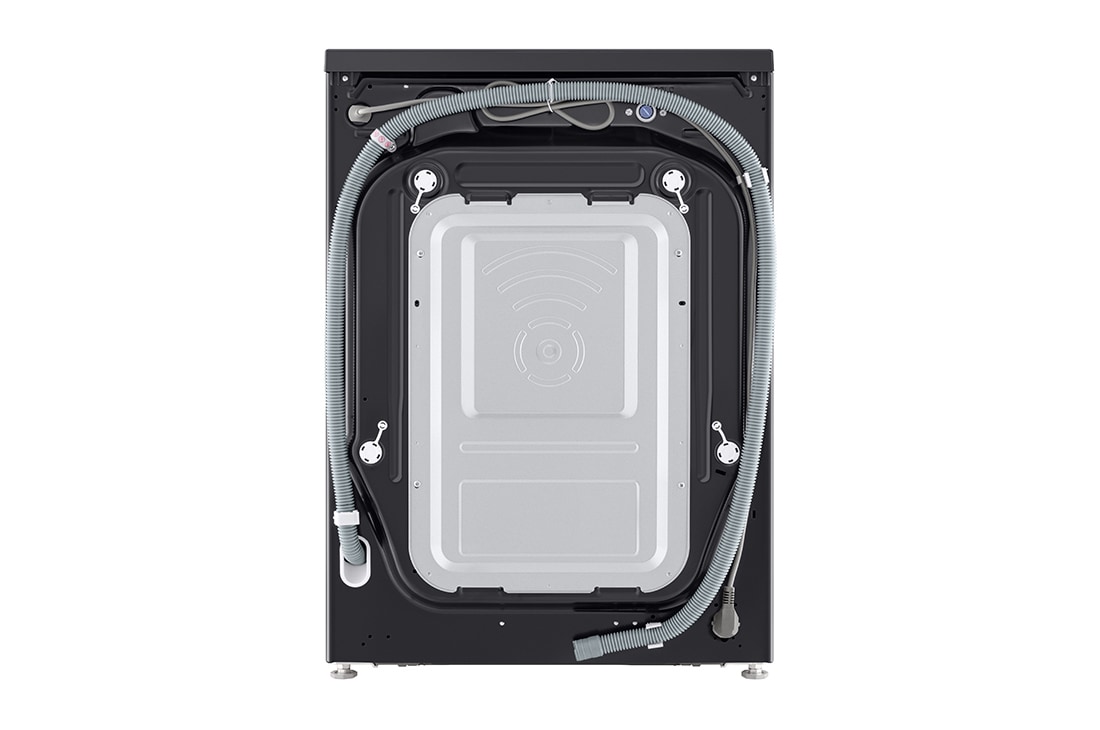 LG人工智能·觅境洗衣机 <br>极简超薄 360°速净喷淋  12Kg暮云黑, 背面, FD12DK2E, thumbnail 12