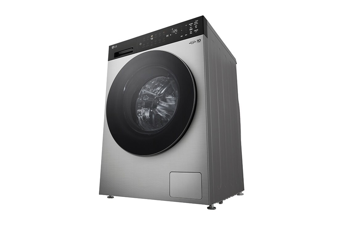 LG人工智能·觅境洗衣机 <br>极简超薄 360°速净喷淋  10Kg月夜银, 仰视, FD12EK2E, thumbnail 10
