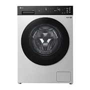 LG人工智能·觅境洗衣机 <br>极简超薄 360°速净喷淋  10Kg月夜银, 正面, FD12EK2E, thumbnail 1
