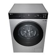 LG人工智能·觅境洗衣机 <br>极简超薄 360°速净喷淋  10Kg月夜银, 俯视, FD12EK2E, thumbnail 3