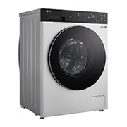 LG人工智能·觅境洗衣机 <br>极简超薄 360°速净喷淋  10Kg月夜银, 45°左侧, FD12EK2E, thumbnail 6