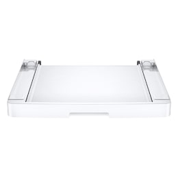 LG 洗烘套装专属固定架 连接抽屉 奢华白2