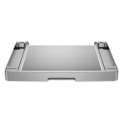 LG 洗烘套装专属固定架 连接抽屉 钛空银, 正视图, DK1S, thumbnail 1