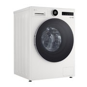 LG人工智能·觅境洗衣机 <br>极简超薄 360°速净喷淋  12Kg 晨露白, 45°左侧, FA12CA2C, thumbnail 6