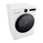 LG人工智能·觅境洗衣机 <br>极简超薄 360°速净喷淋  12Kg 晨露白, 俯视, FA12CA2C, thumbnail 7