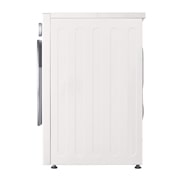 LG人工智能·觅境洗衣机 <br>极简超薄 360°速净喷淋  12Kg 晨露白, 侧面, FA12CA2C, thumbnail 11