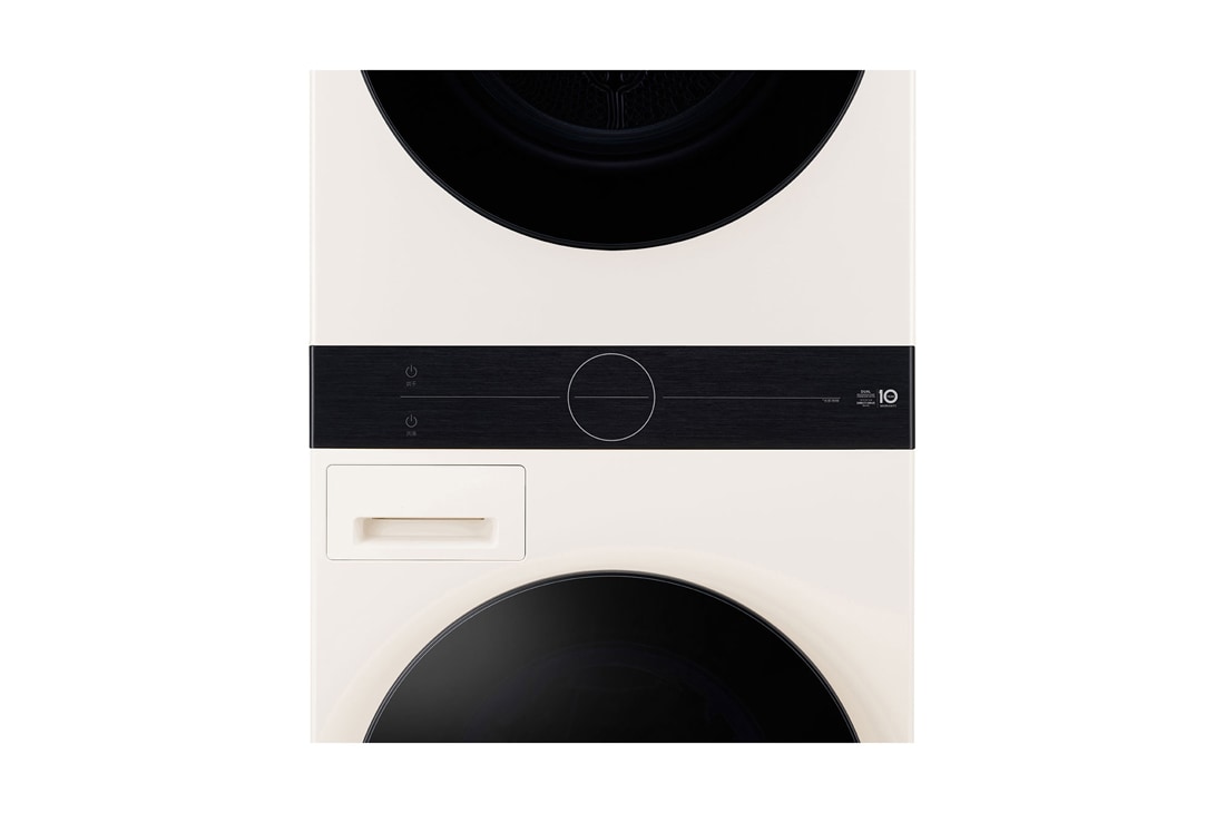 LG人工智能·WashTower洗烘塔<br>洗丨干一体机 Objet collection 奂然 <br>13Kg+10Kg 玉石白, 滚筒详细图, FN23GQH, thumbnail 5