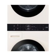 LG人工智能·WashTower洗烘塔<br>洗丨干一体机 Objet collection 奂然 <br>13Kg+10Kg 玉石白, 旋钮显示详情, FN23GQH, thumbnail 6