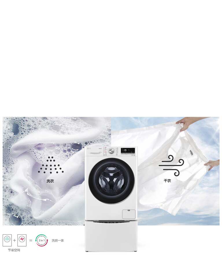 洗衣机干衣机合二为一
