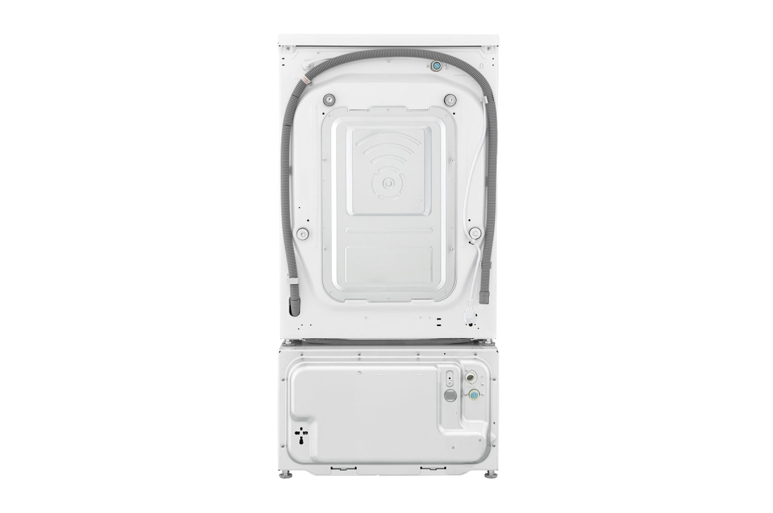 LG 同步分类 · 双擎洗干一体机 <br>蒸汽洗 大容量 13.5/7Kg 钛空银, 背面视图, FCW13DWW, thumbnail 13