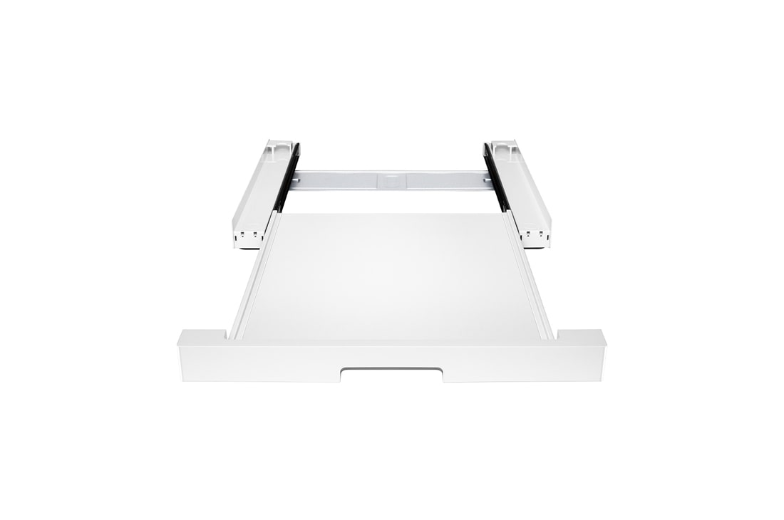 LG 洗烘套装专属固定架 连接抽屉 晨露白, 正视图打开, DK2A, thumbnail 2