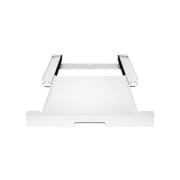 LG 洗烘套装专属固定架 连接抽屉 晨露白, 正视图打开, DK2A, thumbnail 2