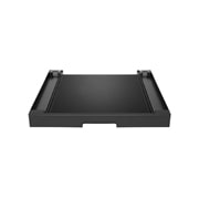 LG 洗烘套装专属固定架 连接抽屉 暮云黑, 正视图, DK2M, thumbnail 1