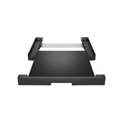 LG 洗烘套装专属固定架 连接抽屉 暮云黑, 正视图打开, DK2M, thumbnail 2