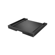 LG 洗烘套装专属固定架 连接抽屉 暮云黑, 侧视图, DK2M, thumbnail 3