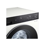 LG人工智能·觅境洗衣机 <br>极简超薄360°速净喷淋  12Kg 晨露白, 四个喷嘴向衬衫喷洒水流的图片, FF12CK2E, thumbnail 4