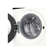 LG人工智能·觅境洗衣机 <br>极简超薄360°速净喷淋  12Kg 晨露白, 图片展示了放大后的经蒸汽处理的织物细节, FF12CK2E, thumbnail 5