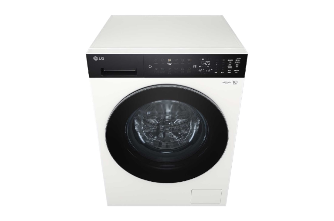 LG人工智能·觅境洗衣机 <br>极简超薄360°速净喷淋  12Kg 晨露白, LG 滚筒洗衣机在洗衣房检测衣物（衬衫）, FF12CK2E, thumbnail 3