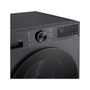 LG人工智能·沐光洗衣机 <br>极简超薄 360°速净喷淋  12Kg暮云黑, FW12X5BB1, thumbnail 4