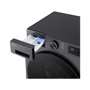 LG人工智能·沐光洗衣机 <br>极简超薄 360°速净喷淋  12Kg暮云黑, FW12X5BB1, thumbnail 5