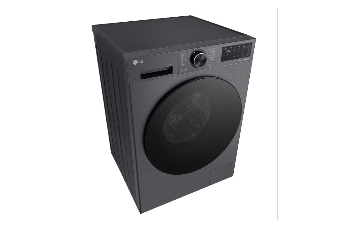 LG人工智能·沐光洗衣机 <br>极简超薄 360°速净喷淋  12Kg暮云黑, FW12X5BB1, thumbnail 9