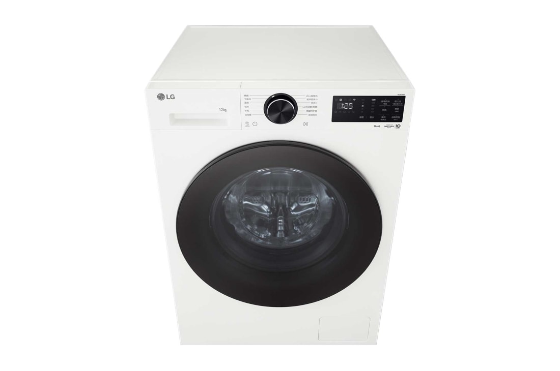 LG人工智能·沐光洗衣机 <br>极简超薄 360°速净喷淋  12Kg晨露白, FW12X5WB1, thumbnail 3