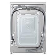 LG人工智能·觅境洗衣机 <br>极简超薄 360°速净喷淋  12Kg月夜银, 背面, FW12X4SC2, thumbnail 12