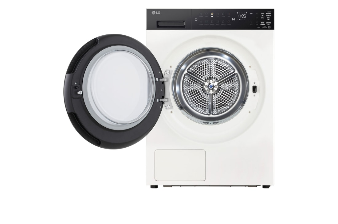 LGAI双变频热泵·觅境干衣机<br>Turbo速烘 12Kg 晨露白, DH12X4WC2, thumbnail 2