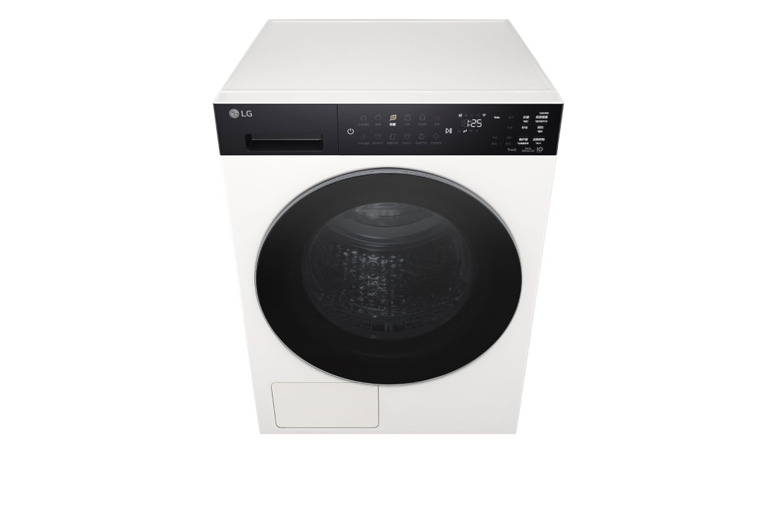LGAI双变频热泵·觅境干衣机<br>Turbo速烘 12Kg 晨露白, DH12X4WC2, thumbnail 3