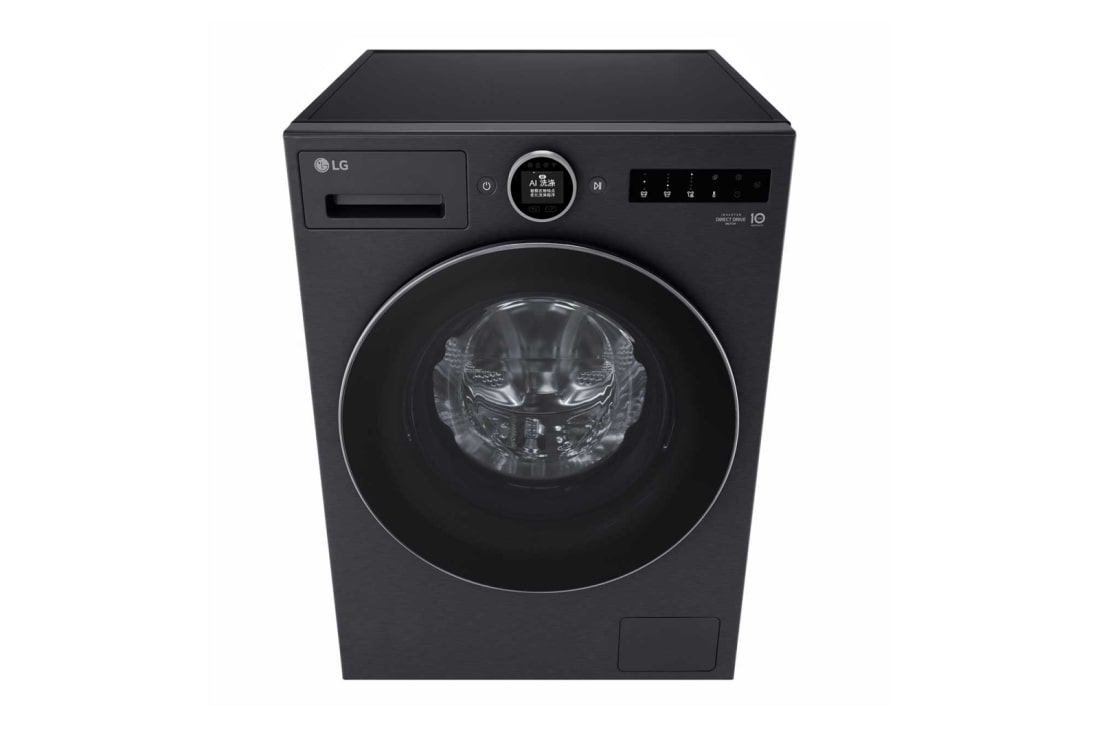 LG  LG人工智能·觅境洗衣机 <br>极简超薄 360°速净喷淋  12Kg暮云黑,  右侧, FW12X9BCA, thumbnail 3